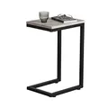 Produktbild: SoBuy Beistelltisch, Moderner Couchtisch/Sofatisch für Wohnzimmer, 40x30x60 cm Schwarz & Grau FBT44-HG