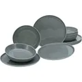 Produktbild: CreaTable 16735 Tafelservice Chef Collection für 6 Personen, Porzellan, grau (1 