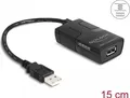 Produktbild: DELOCK Isolator USB 2.0 Typ-A St > Bu mit 5 kV Isolation