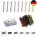 Produktbild: Biribila Bobby Pins 5 cm - 150 Stk Haarnadeln klein - Haarklemmen Damen mit