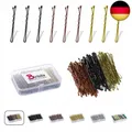 Produktbild: Biribila Bobby Pins 5 cm - 150 Stk Haarnadeln klein - Haarklemmen Damen mit