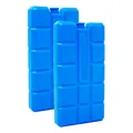 Produktbild: Kühlakku 2er Set Kühl Akkus 200 ml blaue Kühlelemente für die Kühltasche Kühlbox