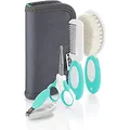 Produktbild: reer BabyCare Babypflegeset, 5teiliges Neugeborenen-Starterset mit Natur-Haarbürste