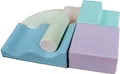Produktbild: IGLU Soft Play Explorer Set Softbausteine Riesenbausteine Schaumstoffbausteine - (Helles Pastell)