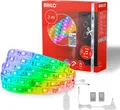 Produktbild: Briloner Leuchten MAGIC - LED Bänder - 2311090 - RGBIC Digitale Farben - Musiksensor - Kürzbar - Inkl. Fernbedienung - 300 x 10 cm (LxB)