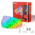 Produktbild: Ner Leuchten Magic - Led Bänder - 2311090 - Rgbic Digitale Farben - Musiksensor - Kürzbar - Inkl. Fernbedienung - 300 X 10 Cm (lxb) - Brilo