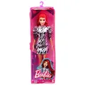 Produktbild: Mattel Fashionistas schwarzes weißes Kleid