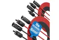 Produktbild: ABSINA 2x 2 Solarkabel 6mm2 10m H1Z2Z2-K schwarz & rot - PV Kabel 6mm2 10m Solarkabel