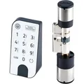 Produktbild: Burg-Wächter Schließzylinder Entry Easy 7601 PIN, elektronisch, App-fähig, mit Pincode