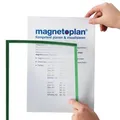 Produktbild: magnetoplan Magnetofix Sichtfenster blau DIN A3 5St