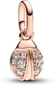 Produktbild: Pandora Kettenanhänger Pandora ME Glücks-Marienkäfer Mini-Charm-Anhänger 783043C01 Anhänger