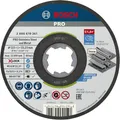 Produktbild: Bosch Professional 10 Stück gerade Trennscheibe Standard (für Inox, X-LOCK, Ø115 mm, BohrungsØ: 22,23 mm, Dicke:1 mm), Ø 115 mm