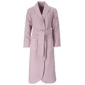 Produktbild: Vossen Damenbademantel Damen Bademantel mit Schalkragen Catania, Baumwolle, hohe Markenqualität lila XS 32/34