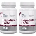 Produktbild: VetExpert Hepatiale Forte Small Breed - Präparat für Hunde und Katzen empfohlen zur Unterstützung der Leberfunktion 40 Tabletten (2-er pack)