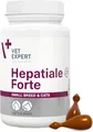 Produktbild: Ergänzungsfuttermittel für kleine Hunde und Katzen | 40 Kapseln | Unterstützung der Leberfunktion | VetExpert Hepatiale Forte Small Breed