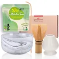 Produktbild: BIO Matcha aus Japan im Matcha-Set komplett mit hochwertiger Matcha Schale au...