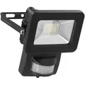 Produktbild: GB 53877 - LED-Flutlicht mit Sensor, 10 W, schwarz, IP44, M16 Kabelanschlus