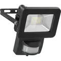 Produktbild: Led-fluter Mit Bewegungsmelder, 10w, 850lm, 4000k, Schwarz - Goobay