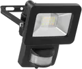Produktbild: GB 53877 - LED-Flutlicht mit Sensor, 10 W, schwarz, IP44, M16 Kabelanschlus