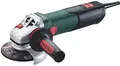 Produktbild: Metabo WEV 15-125 Quick. Produktfarbe: Grün. Leerlaufdrehzahl (Max.): 11000 U/min, Maximum Drehmoment: 3,5 Nm. Eingangsleistung: 1550 W, Ausgangsleistung: 940 W. Kabellänge: 4 m (600468000)