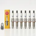 Produktbild: 6x NGK ZKBR7A-HTU 3-Elektroden Zündkerze Ersetzt Bosch 0242140560 für BMW E60 E6