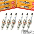 Produktbild: 6x NGK 91785 Zündkerzen ZKBR7A-HTU für BMW E81 E90 E91 E93 E60 F10 E61 E63 E64