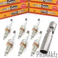 Produktbild: 6x NGK Zündkerzen ZKBR7AHTU + Zündkerzenschlüssel für BMW E90 E91 E93 E60 E61