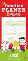 Produktbild: Peanuts Familienplaner 2026: Kalender für Familien mit 5 Spalten. Humorvoll illustrierter Familien-Wandkalender mit Snoopy, Charlie Brown und Co. (Peanuts Kalender Heye)