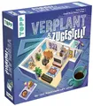 Produktbild: Frech Verplant & Zugestellt – das Flip & Write-Spiel über große Pläne und zu wenig Platz. Das kreative Zeichenspiel mit 26 spannenden Szenarien: Von Tiny House bis Luxusvilla