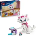 Produktbild: LEGO ǀ Disney Aristocats: Bezaubernde Marie - Spielzeug - Katzenfigur mit Zubehör - inkl. Textilschleife - DIY Deko fürs Schlafzimmer - Geschenk... - Bronze