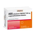 Produktbild: ASS-ratiopharm PROTECT 100 mg magensaftr.Tabletten 100 St.