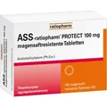 Produktbild: ASS-ratiopharm Protect 100 mg magensaftr.Tabletten 100 St