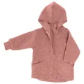 Produktbild: Engel - Baby-Jacke mit Kapuze und Reißverschluß - Wolljacke Gr 74/80 rosa