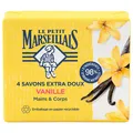 Produktbild: Le Petit Marseillais Extra Milde Seife Vanille 4 x 100 g ist eine extra sanfte V
