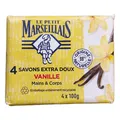Produktbild: Le Petit Marseillais Extra Milde Seife Vanille 4 x 100 g