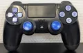 Produktbild: Sony Playstation Dualshock 4 Custom Controller Schwarz PS4 gebraucht Alu Buttons