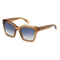 Produktbild: Furla SFU621V 0D67 Cognac Trasparente Lucido Sunglasses Woman Acetate, Square, 53