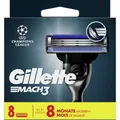 Produktbild: Gillette Mach3 Rasierklingen, 8er Pack für Herrenrasierer mit 3-fach Klinge, OVP