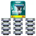 Produktbild: Gillette Mach3 Rasierklingen, 12er Pack für Herrenrasierer mit 3-fach Klinge OVP