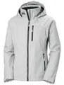 Produktbild: Helly Hansen Damen Crew Hooded Midlayer Jacke, Grauer Nebel 2.0, L