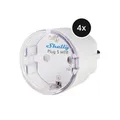 Produktbild: Shelly Plug S (Gen. 3) - Zwischenstecker mit Matter - 4er-Set (+12 Monate GRATIS Shelly Premium ab 100€)