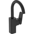 Produktbild: Ideal Standard CeraPlan Waschtischarmatur BD234XG mit hohem und schwenkbarem Auslauf, silk black, ohne Ablaufgarnitur