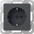 Produktbild: Gira 418828 SCHUKO-Steckdose 16 A 250 V~ System 55 Anthrazit