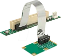 Produktbild: DELOCK 41359 - Delock MiniPCIe Riser-Karte > PCI 32bit/5V links, 13 cm