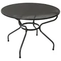 Produktbild: Royal Garden Gartentisch Metalltisch Tisch Streckmetall 105cm rund eisengrau