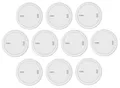 Produktbild: ABUS Rauchmelder PREFIRA 10 - mit 10-Jahres-Batterie - 10er Set