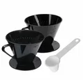 Produktbild: WESTMARK Permanentfilter Set 3tlg., 2 Kaffeefilter Gr. 2 und Gr. 4 + Kaffee-Dosierlöffel, Kunst, ABS, PP