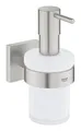 Produktbild: Grohe Start Cube Seifenspender mit Halter - Supersteel - 41098DC0