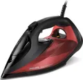 Produktbild: Philips Azur 7000 Series DST7022/40 Dampfbügeleisen 2800 W Schwarz/Rot (DST7022/40)