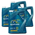 Produktbild: 4x5 Liter MANNOL Safari 20W-50  Motoröl API SL/CF Engine Oil Öl